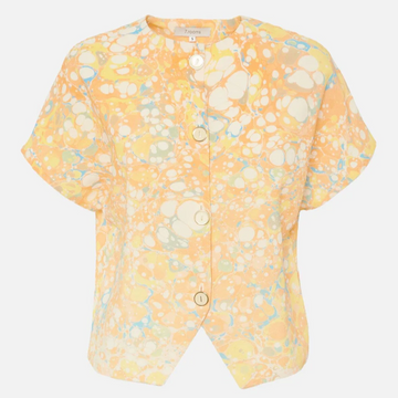 Blusa Sofia Bubbles naranja