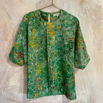 Blusa Camila Bubbles verde