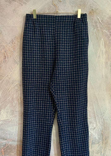 Pantalón Margot cuadros azules