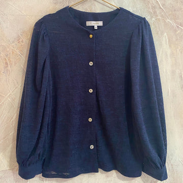 Blusa Casandra punto azul