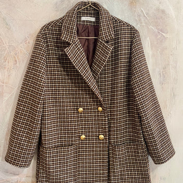 Blazer oversize MAY marrón