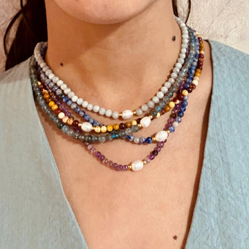 Collares Colores perla