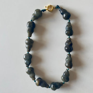 Collar Jaspe verde
