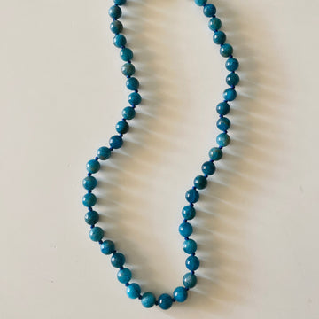 Collar Apatito bolitas cobalto