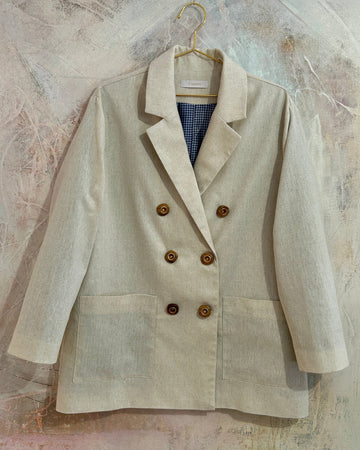 Blazer May oversize Cream