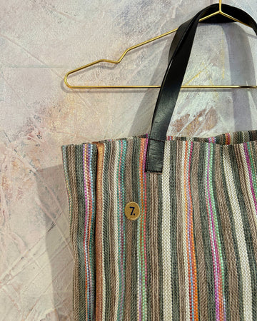 Bolso Amanda Daily rayas Green