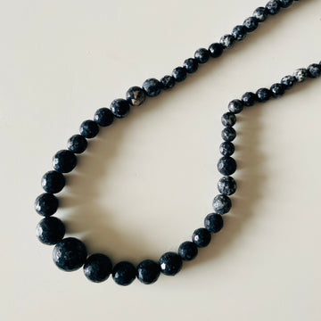 Collar Agatha gris marengo