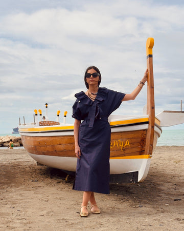 Falda Matilda azul marino