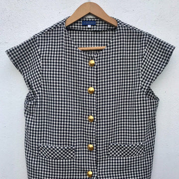 Chaleco Samurai cuadros