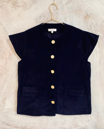 Chaleco Samurai Micropana Azul