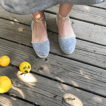 Grey Wabi ballerinas