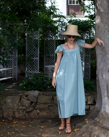 Vestido Jana azul claro