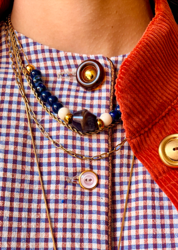 Collar Geometric Marino