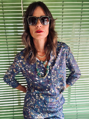 Camisa Berta Bubbles winter