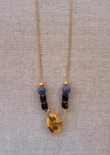 Collar Eslavón Mustard