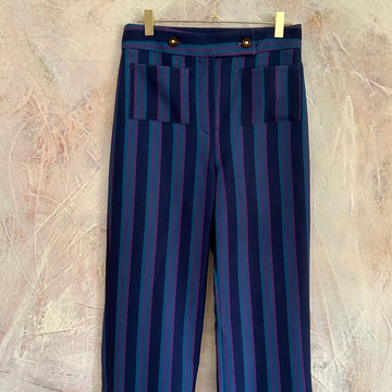 Pantalón Jane rayas Navy