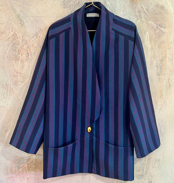 Kimono Onna rayas Navy