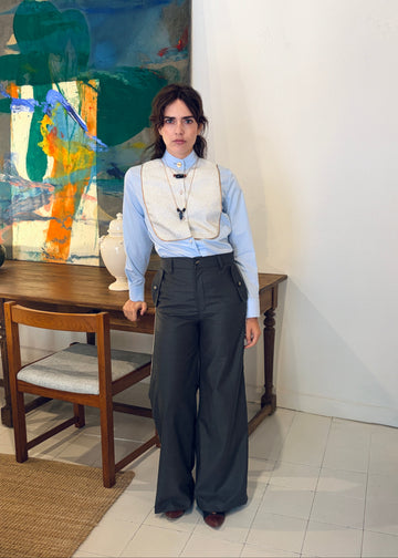 Pantalón Gatsby Gris