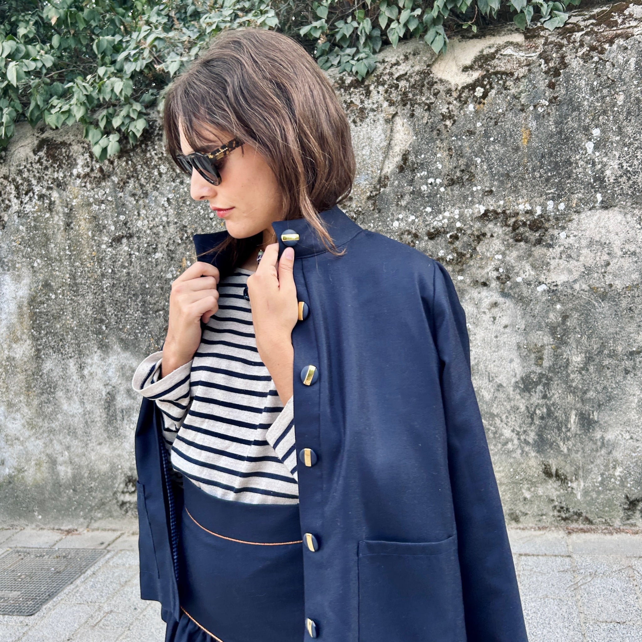 Samurai Vest Blue