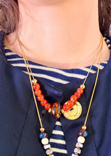 Collar Sferic Red