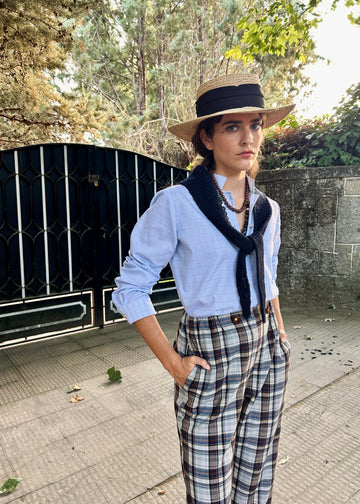 Pantalón Margot cuadros