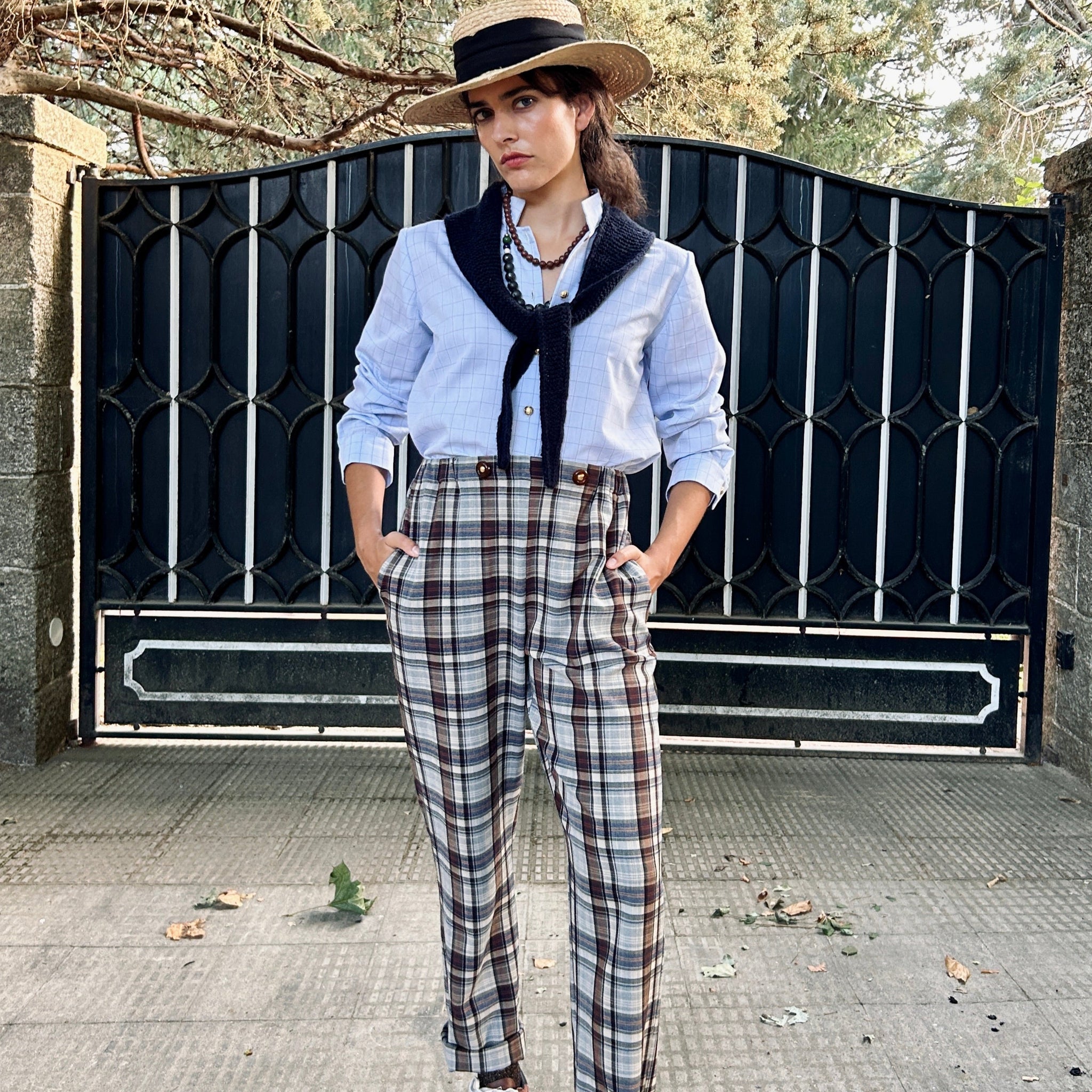 Pantalón Margot cuadros
