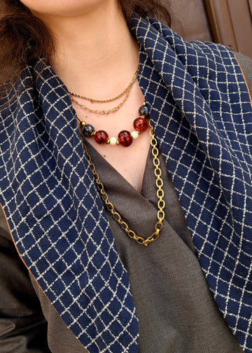 Collar Egg Caramel