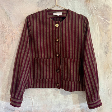 Chaqueta Tradición Burgundy