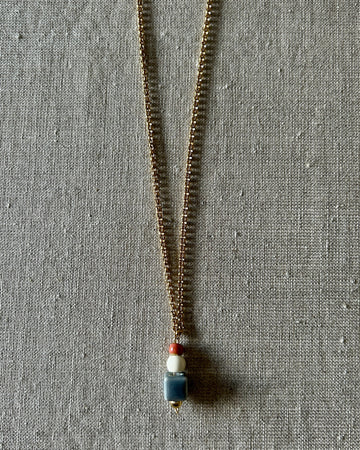 Collar Par cubo Grey