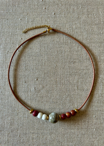 Collar Leather Camel.01