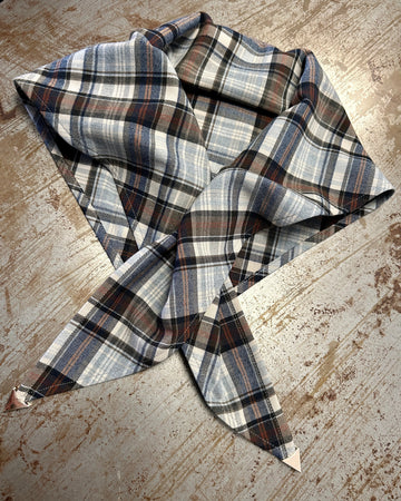 Bandana cuadros azules