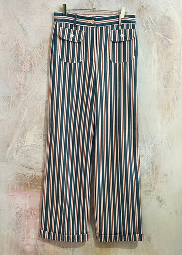 Pantalón Onna rayas azules