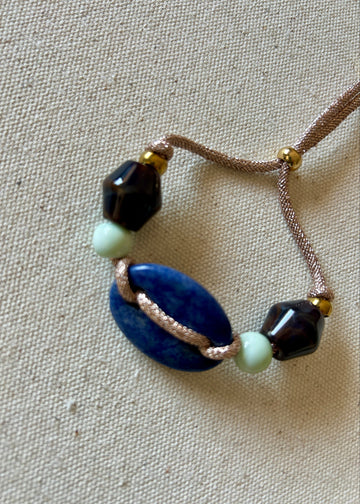 Pulsera Link stone Blue