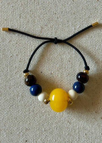 Pulsera Elastic egg yellow