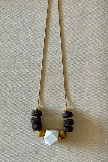 Collar Hexagon Brown