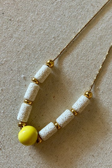Collar Sferic Yellow