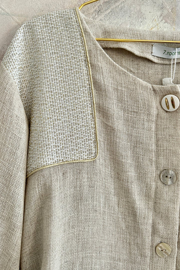 Blusa Sofia lino natural