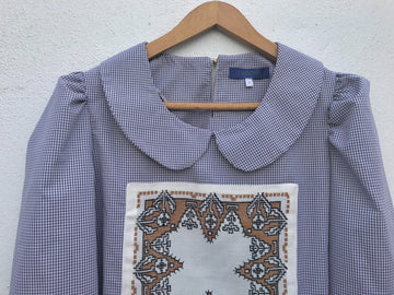 Camisa Annie Vichy gris