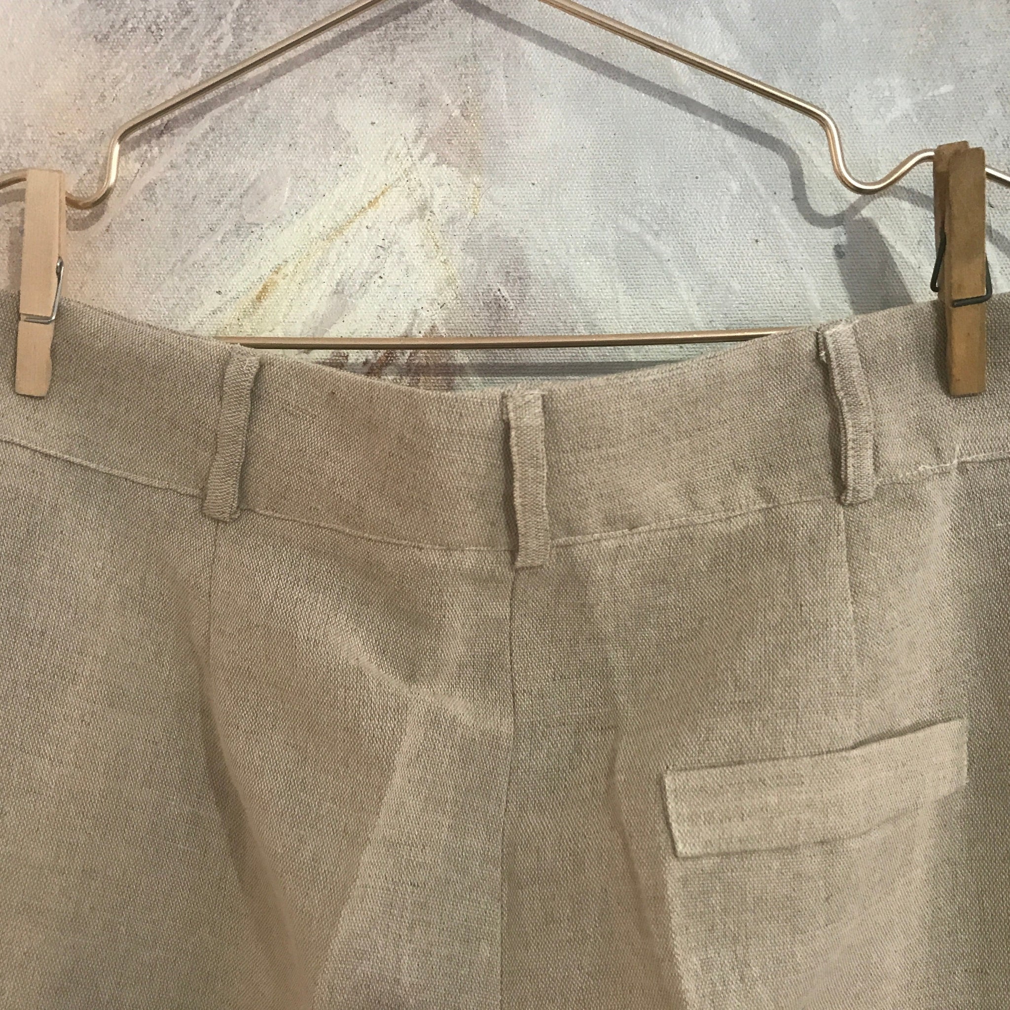 Pantalón BIRK sand lino